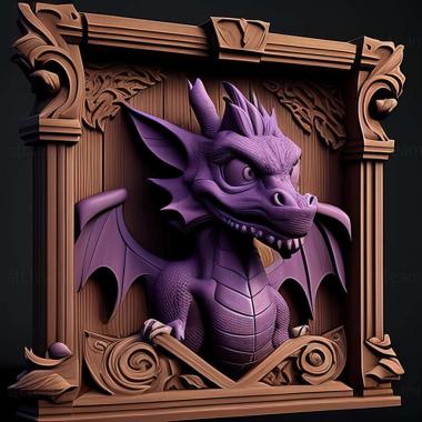 3D модель Гра Spyro Reignited Trilogy (STL)